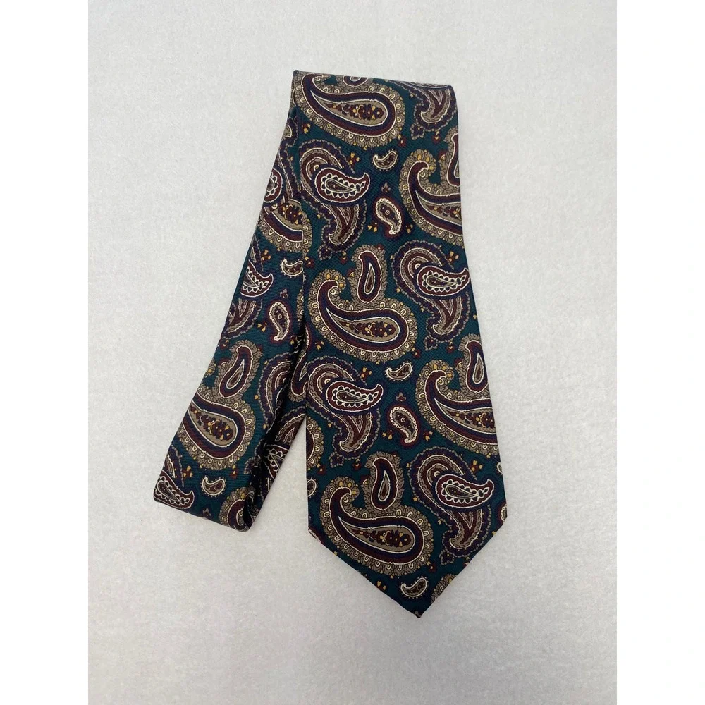 BERT PULITZER‎ Collectors Edition Silk Paisley Necktie Men's